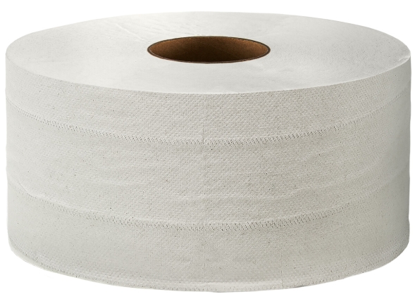 Туалетная бумага в средних рулонах T102 Veiro Basic однослойная линейки Professional (12 рул х 200 м)