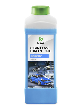 Очиститель стёкол Grass Clean Glass Concentrate бытовой (флакон 1 л)