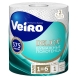 Бумажные полотенца в рулонах с центральной вытяжкой KP302 Veiro Home белые двухслойные (6 рул х 75 м)
