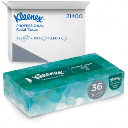 21400 Салфетки косметические для лица Kleenex® (36 кор х 100 л)