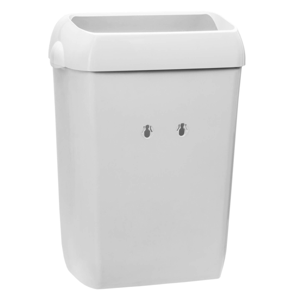 Мусорное ведро пластиковое Veiro MaxBin белое (2 ведра х 43 л)