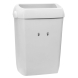 Мусорное ведро пластиковое Veiro MaxBin белое (2 ведра х 43 л)