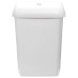 Мусорное ведро пластиковое Veiro MaxBin белое (2 ведра х 43 л)