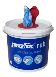 Чистящие салфетки в тубе Profix® Rub (4 тубы х 72 л)