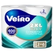 Бумажные полотенца в рулонах K301 Veiro Home белые двухслойные (6 рул х 32 м)