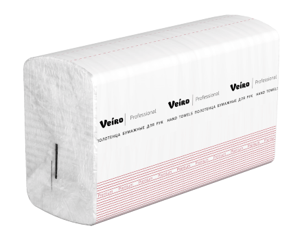 KZ315SP Бумажные полотенца в пачках Veiro Premium белые 2 слоя (21 пач х 190 л)