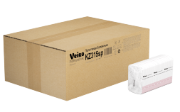 KZ315SP Бумажные полотенца в пачках Veiro Premium белые 2 слоя (21 пач х 190 л)