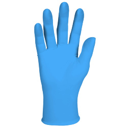 Перчатки нитриловые KleenGuard® G10 2PRO Blue Nitrile, 0.15 мм, голубые (10 х 90-100 шт.)