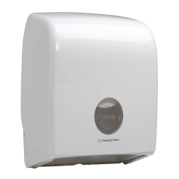 6958 Диспенсер для туалетной бумаги в больших рулонах Aquarius белый (для 8512, 8615)