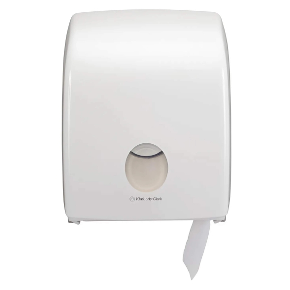 6958 Диспенсер для туалетной бумаги в больших рулонах Aquarius белый (для 8512, 8615)