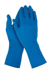 Перчатки нитрил-неопрен KleenGuard G29 Solvent, 0.22 мм, синие (10 х 50 шт.)