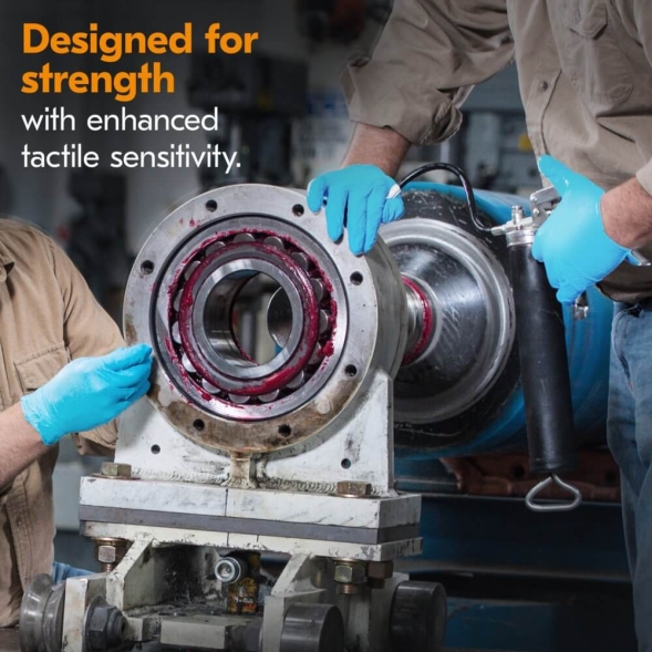 Перчатки нитриловые KleenGuard® G10 Comfort Plus, 0.10 мм, голубые (10 х 100 шт.)