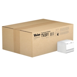 TV201 Туалетная бумага в пачках Veiro Comfort 2 слоя (30 пач х 250 л)