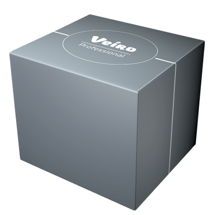 N303 Салфетки косметические для лица Veiro Premium в кубе (30 кор х 80 л)