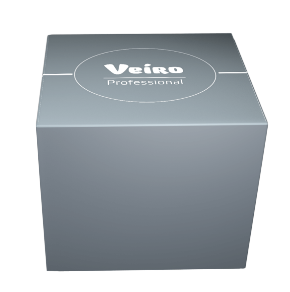 N303 Салфетки косметические для лица Veiro Premium в кубе (30 кор х 80 л)