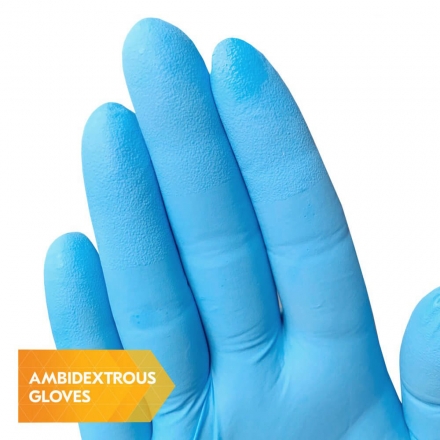 Перчатки нитриловые KleenGuard® G10 FleX™, 0.08 мм, голубые (10 х 90-100 шт.)
