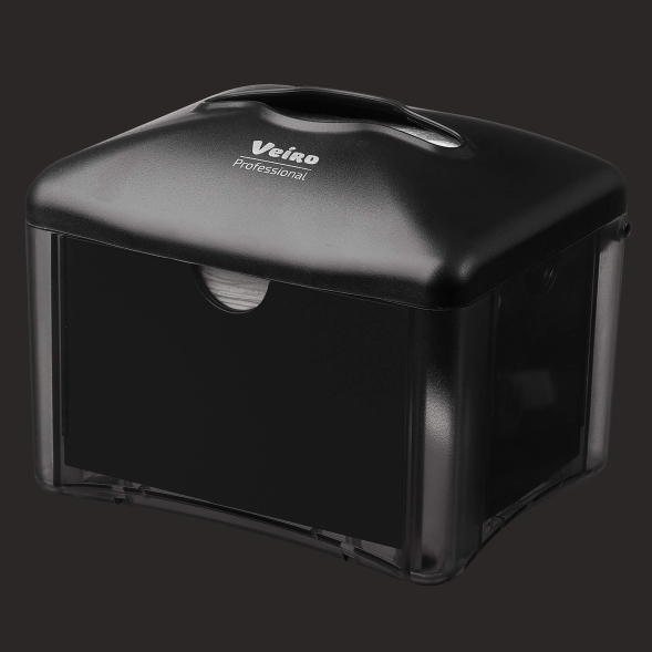 Диспенсер Veiro EasyNap Micro для обеденных салфеток, черный