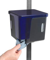 7969 Диспенсер Kimberly-Clark серый для салфеток сложенных вчетверо