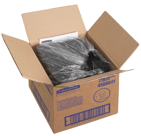 7969 Диспенсер Kimberly-Clark серый для салфеток сложенных вчетверо