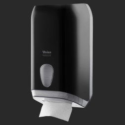 Диспенсер L-One Black для туалетной бумаги в пачках Veiro Professional, чёрный