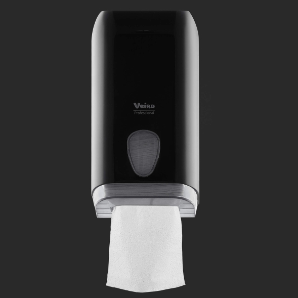 Диспенсер L-One Black для туалетной бумаги в пачках Veiro Professional, чёрный