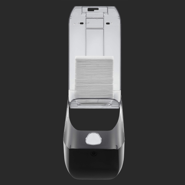 Диспенсер L-One Black для туалетной бумаги в пачках Veiro Professional, чёрный