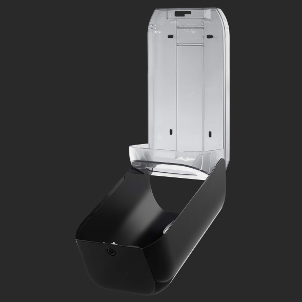 Диспенсер L-One Black для туалетной бумаги в пачках Veiro Professional, чёрный