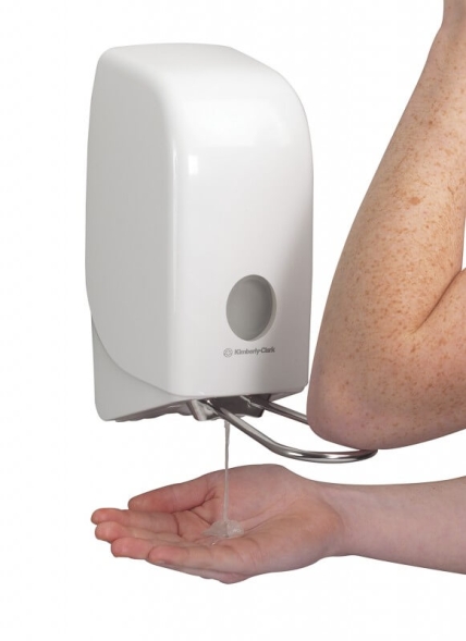 6955 Локтевой диспенсер для жидкого пенного мыла Aquarius