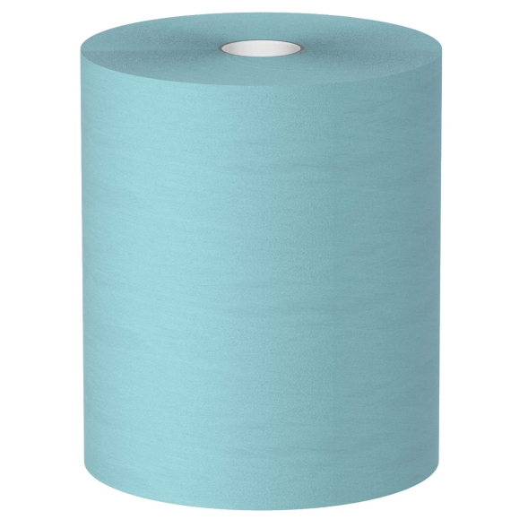 W401 Протирочный материал в рулонах Veiro Premium бирюзовый (1 рул х 500 л)