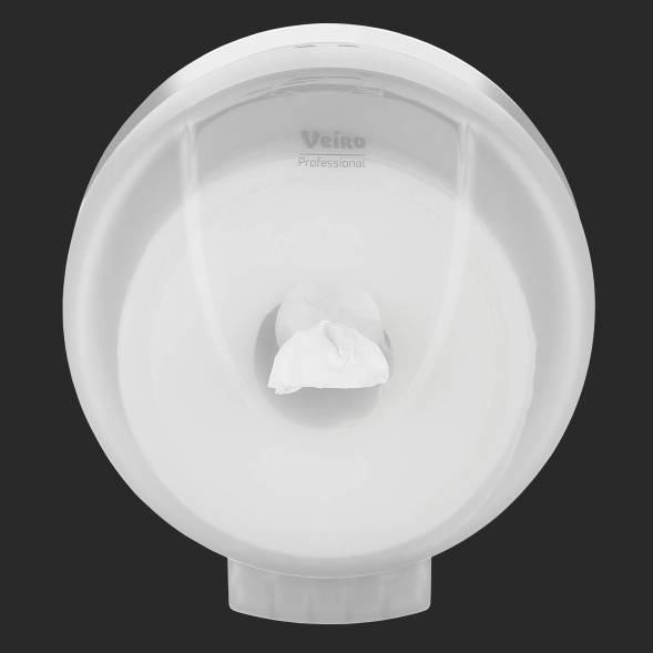 Диспенсер для туалетной бумаги с центральной вытяжкой Veiro Professional Jumbo, белый