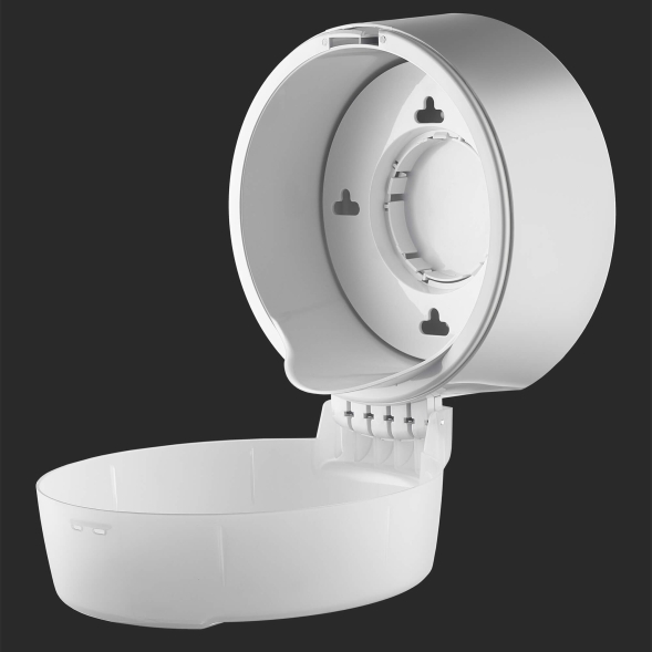 Диспенсер для туалетной бумаги с центральной вытяжкой Veiro Professional Jumbo, белый