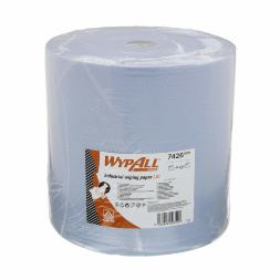 7426 Протирочный материал в рулонах WypAll® L30 трёхслойный голубой (1 рул х 255 м)
