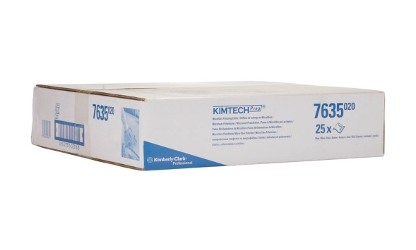 7635 Микрофибра Kimberly-Clark Kimtech™ Auto синий (25 листов)