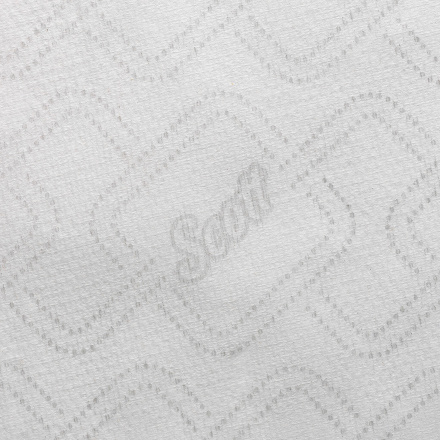 Бумажные полотенца в рулонах 6691 Scott Essential белые однослойные от Kimberly-Clark Professional (6 рул х 350 м)