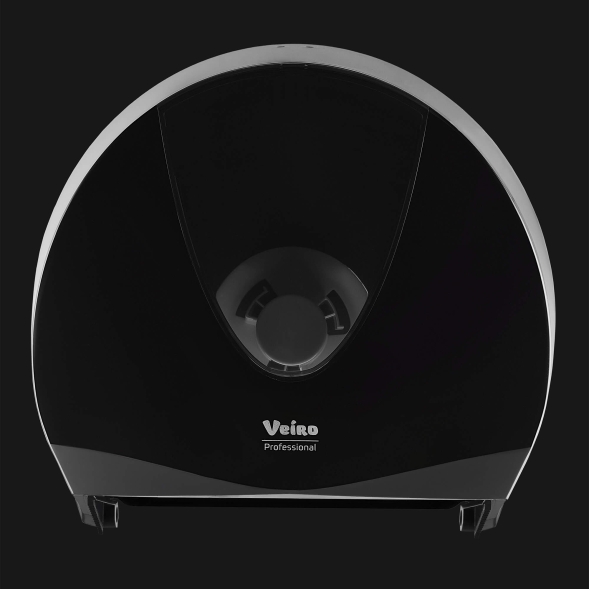 Диспенсер для туалетной бумаги в больших рулонах Veiro Professional Jumbo, чёрный