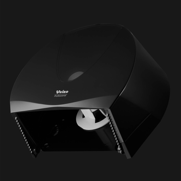 Диспенсер для туалетной бумаги в больших рулонах Veiro Professional Jumbo, чёрный