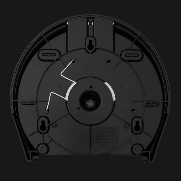 Диспенсер для туалетной бумаги в больших рулонах Veiro Professional Jumbo, чёрный