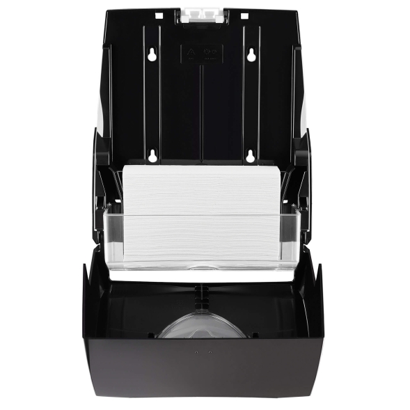 Диспенсер для бумажных полотенец в пачках Veiro Prima Black, чёрный