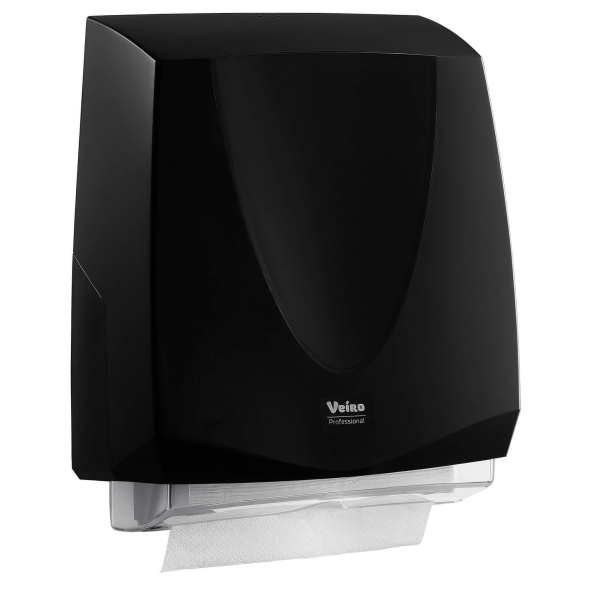 Диспенсер для бумажных полотенец в пачках Veiro Prima Black, чёрный