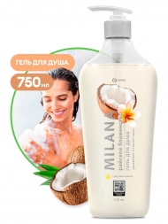 Гель для душа Grass Milana Райское блаженство с маслом кокоса (дозатор 750 мл)