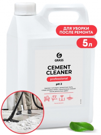 Очиститель после ремонта Grass Cement Cleaner (канистра 5 л)