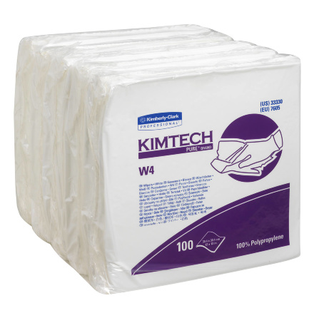7605 Протирочный материал в пачках Kimtech™ Pure W4 30,4 х 30,4 см (5 пач х 100 л)