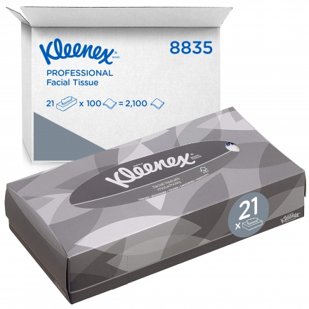 8835 Салфетки косметические для лица Kleenex® (21 кор х 100 л)