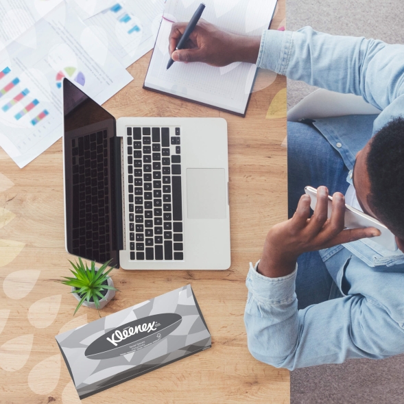 8835 Салфетки косметические для лица Kleenex® (21 кор х 100 л)