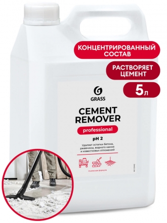 Очиститель после ремонта Grass Cement Remover (канистра 5 л)