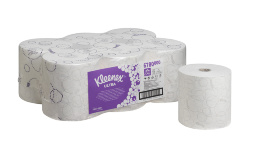 6780 Бумажные полотенца в рулонах Kleenex Ultra белые двухслойные (6 рул х 150 м)