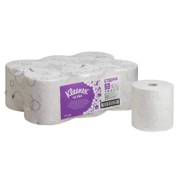 6780 Бумажные полотенца в рулонах Kleenex® Ultra белые 2 слоя (6 рул х 150 м)