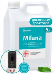 Пенное мыло Grass Milana антибактериальное (канистра 5 л)