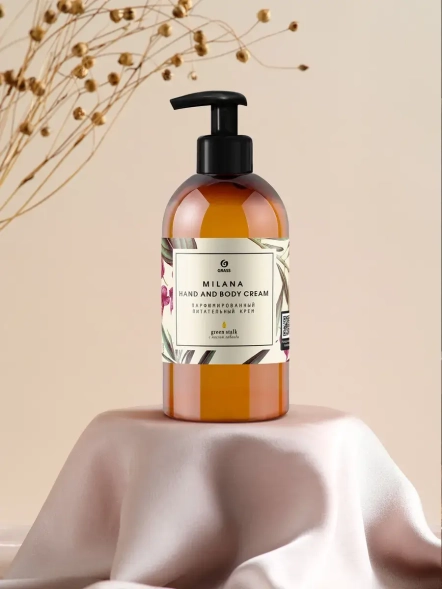Крем для рук и тела Grass Milana Green Stalk парфюмированный (флакон 300 мл)