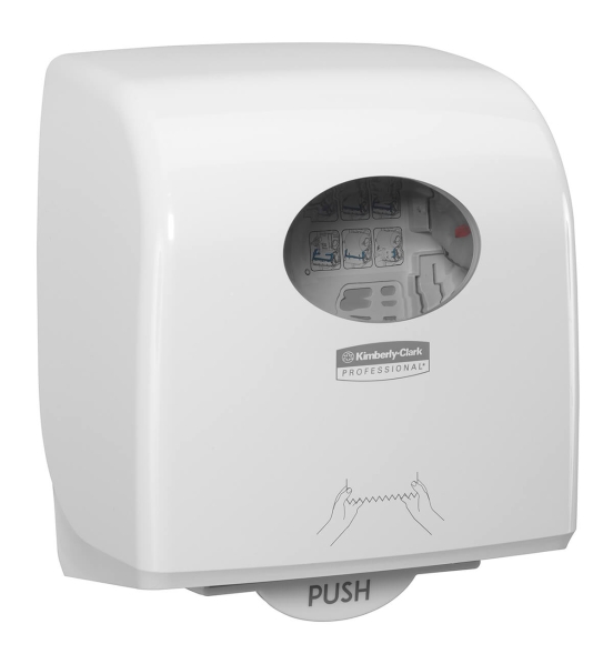 7955 Диспенсер для рулонных полотенец Aquarius Slimroll белый (для 6695 6696 6623 6781)